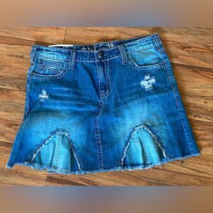 Industrial Cotton Blue Women’s Jean skirt sz9